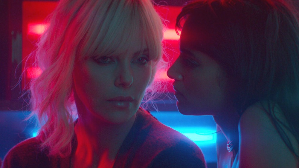 Charlize Theron and Sofia Boutella in Atomic Blonde