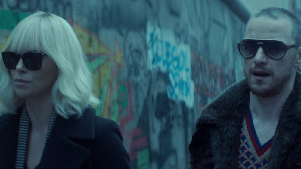 Charlize Theron and James McAvoy in Atomic Blonde