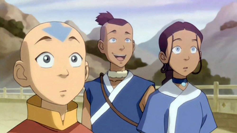 Aang, Katara, and Sokka