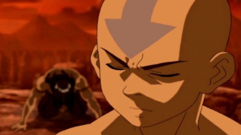 Aang spares Ozai