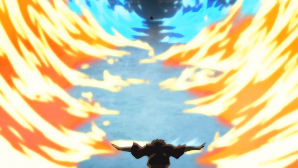 Zuko and Azula duel in an Agni Kai