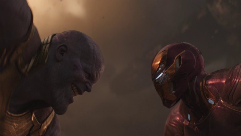 Tony vs. Thanos