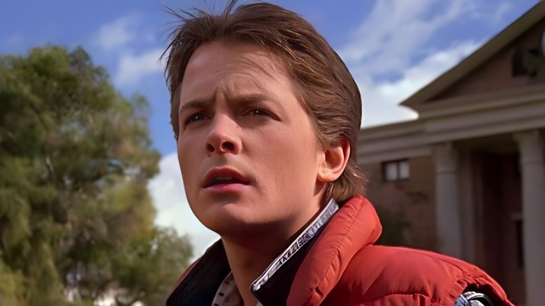 Marty McFly deep in thought