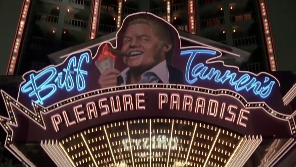 Back to the Future Part II Biff's Pleasure Palace