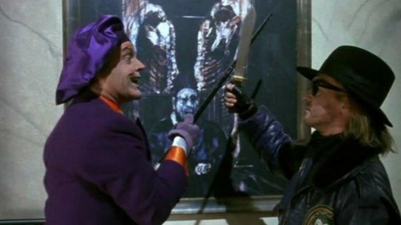 Jack Nicholson Joker stops slashing painting