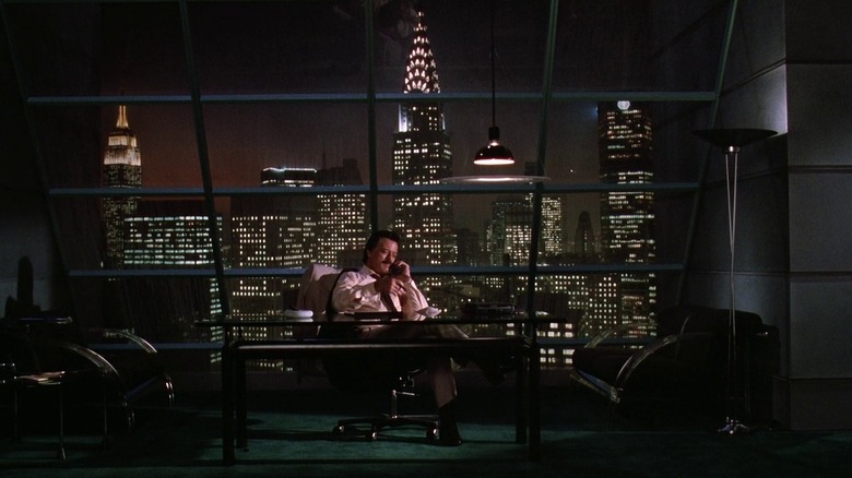 Maxie Dean sitting in his office