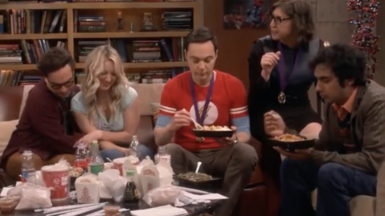 Scene from The Big Bang Theory