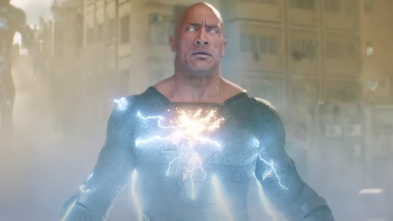 Dwayne Johnson charging