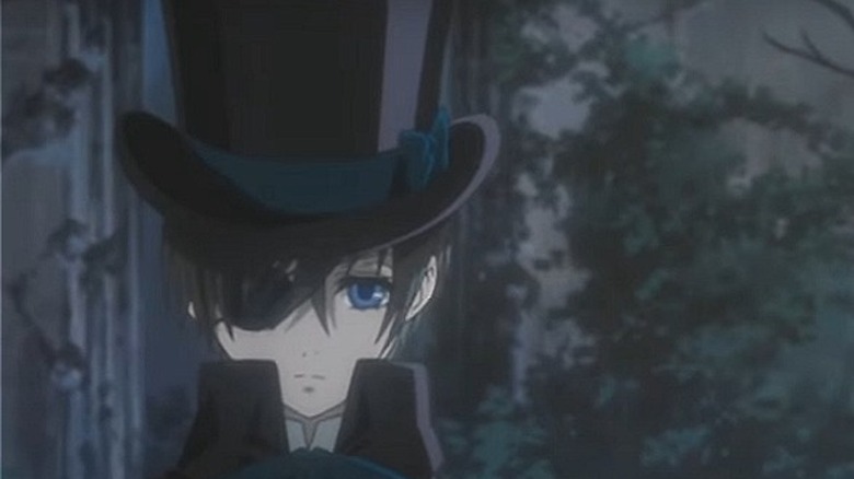 Ciel strolling somberly