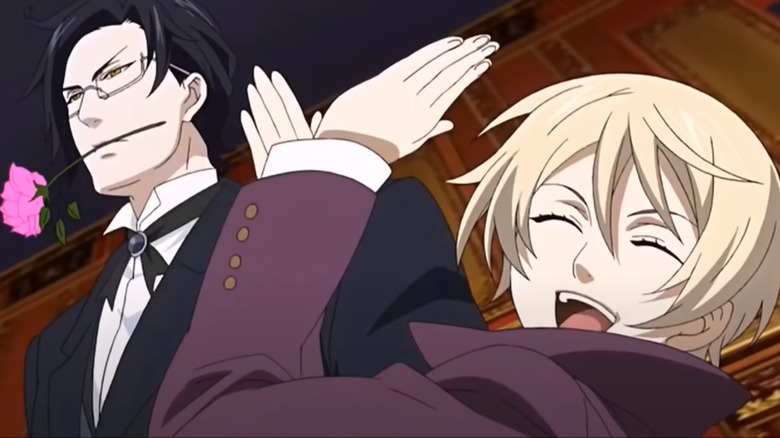 Alois teasing Claude