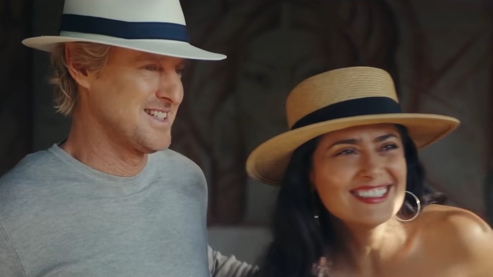 Owen Wilson, Selma Hayek Smile