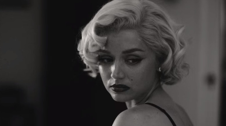 Norma Jeane frowns