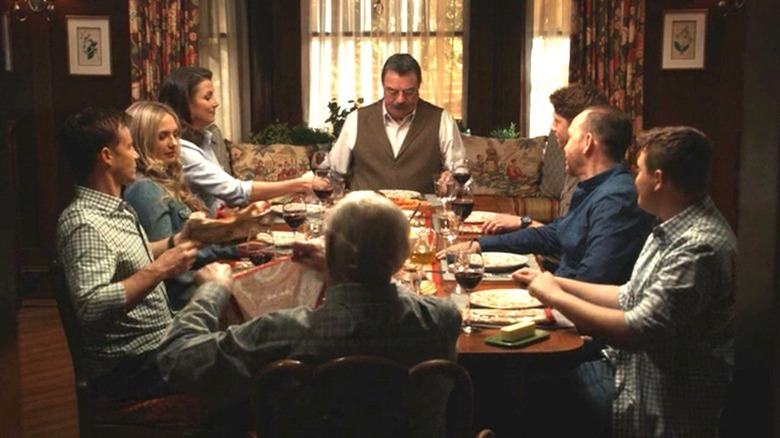 Family dinner on Blue Bloods