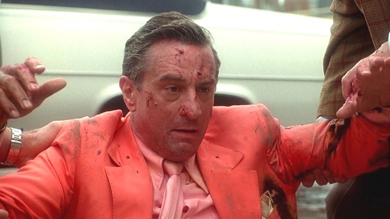 Sam Rothstein with bloodied face