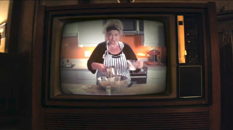 Jennifer Lynch plays a TV chef