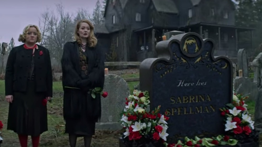 Hilda and Zelda mourn Sabrina