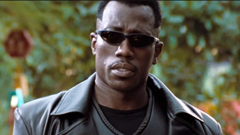 Blade looking cool