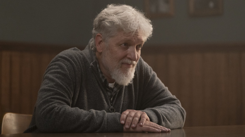 Clancy Brown looks serious as Kurt Caldwell in "Dexter: New Blood"