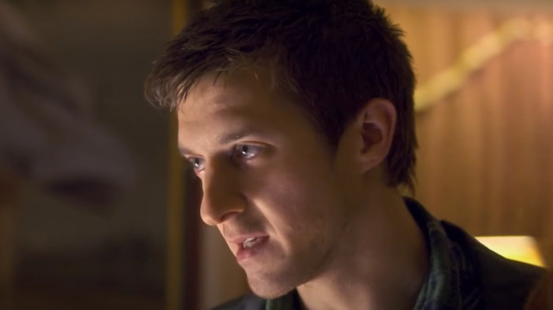 Rory Williams speaking intensely