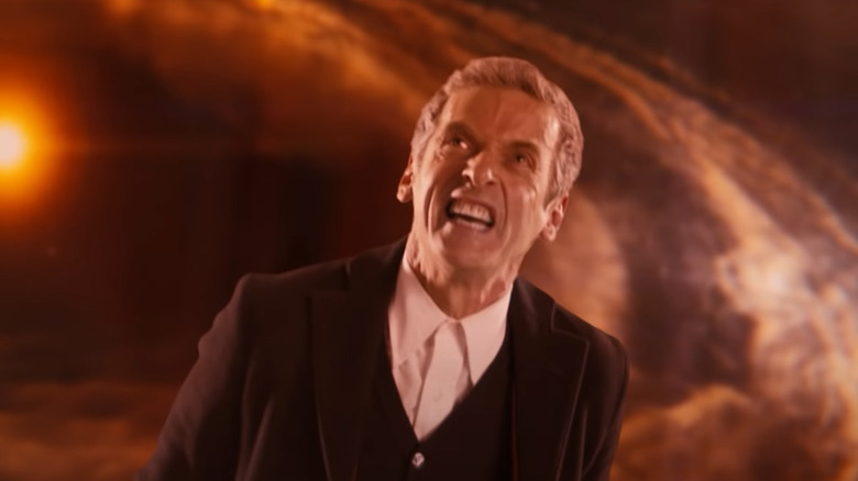 The Doctor shouting 