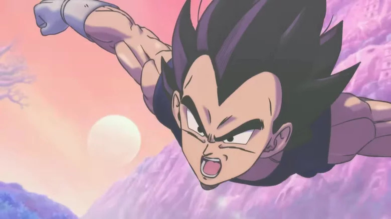 Vegeta attacks