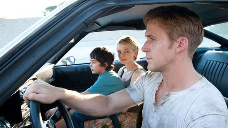 Driver Irene Benicio in car