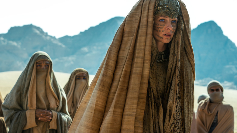 Lady Jessica as Fremen Reverend Mother