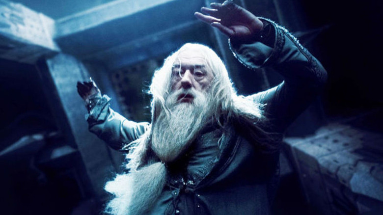 Harry Potter Dumbledore Falling