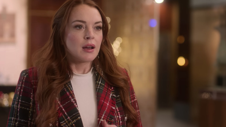 Lindsay Lohan in "Falling for Christmas"