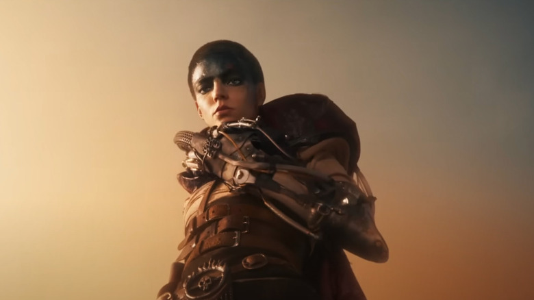 Furiosa looks downward