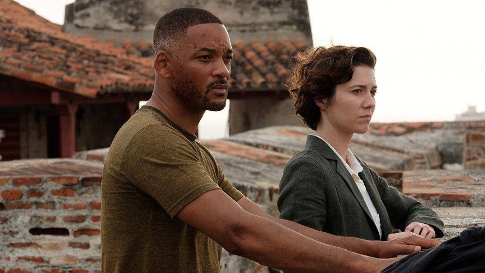 Will Smith and Mary Elizabeth Winstead in Gemini Man