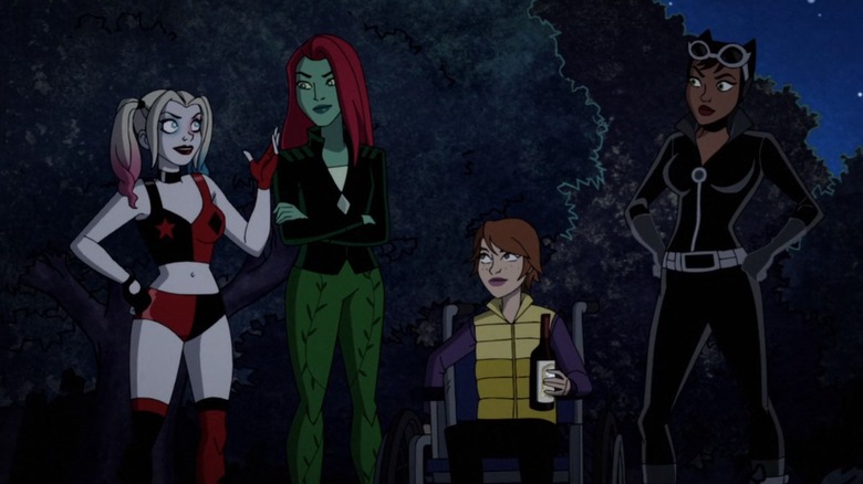 The Gotham City Sirens together