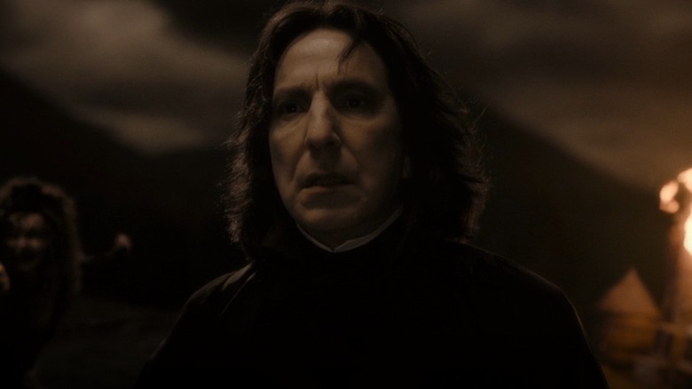 Severus Snape talking