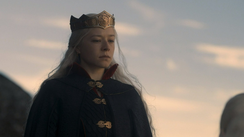 Rhaenyra looking over her subjects