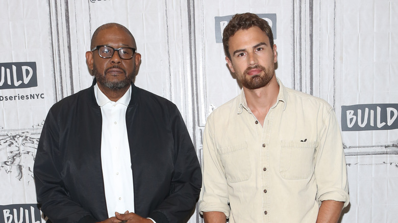 Theo James with Forest Whitaker