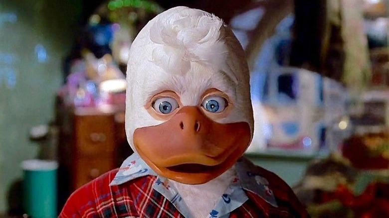 Howard the Duck astonished look