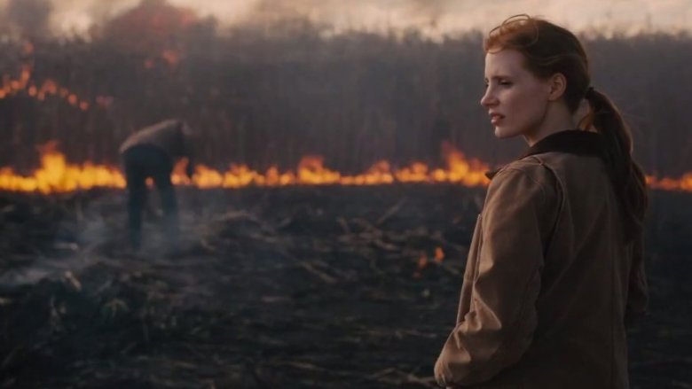 Jessica Chastain in Interstellar