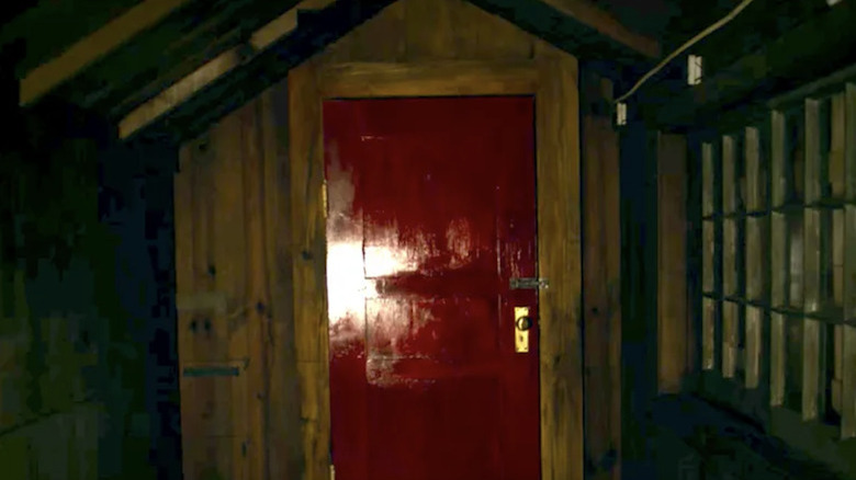 The red door