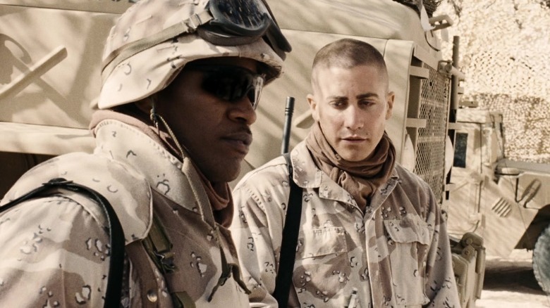 Sykes and Swoff wearing fatigues