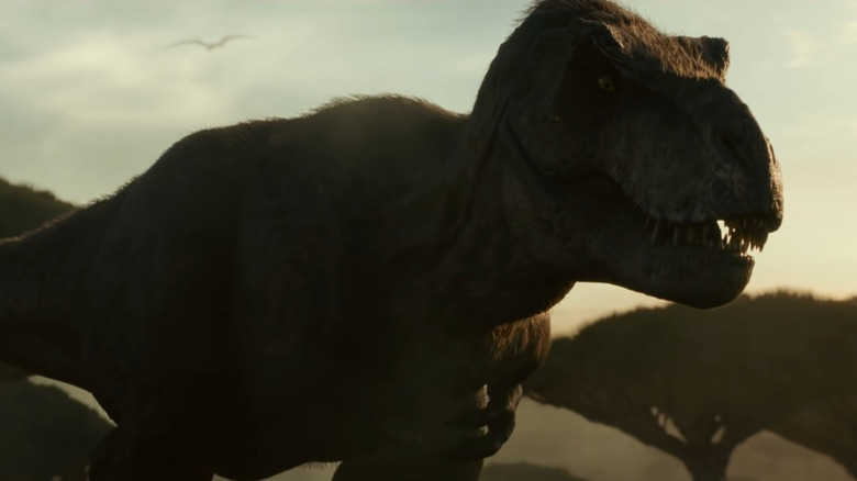 T-Rex in Jurassic World Dominion