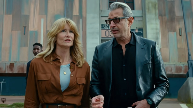 Jeff Goldblum with Laura Dern