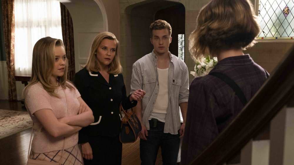 Jade Pettyjohn, Reese Witherspoon, Jordan Elsass, and Megan Scott on Little Fires Everywhere