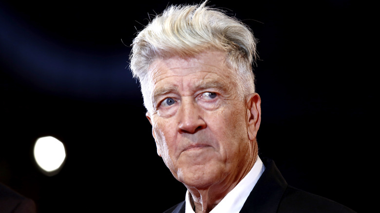 David Lynch walks the red carpet