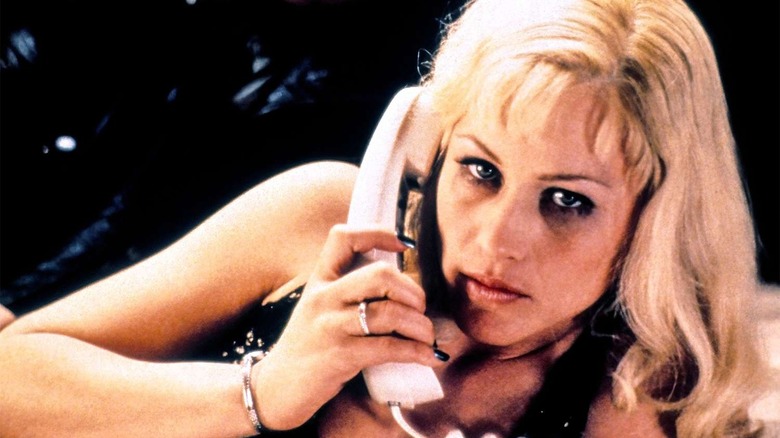 Alice Wakefield talks on the phone in Lost Highway (1997)