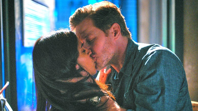 Ben kissing Saanvi