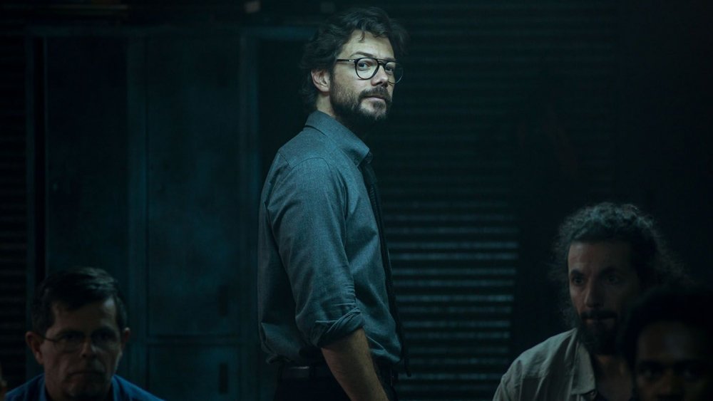 Álvaro Morte as The Professor on Money Heist