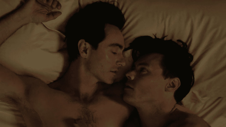 Patrick and Tom in bed together