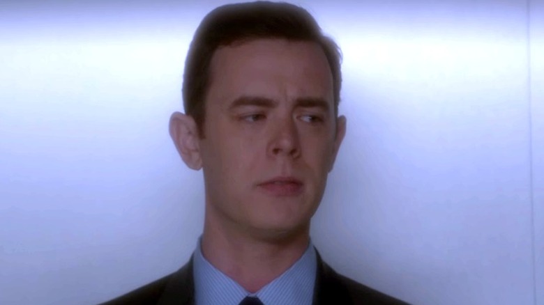 Colin Hanks looking serious on NCIS