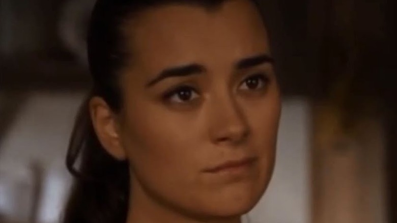 Ziva David sad