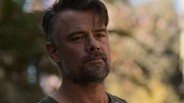 Josh Duhamel listening